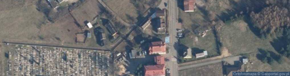 Zdjęcie satelitarne Gminny Dom Kultury
