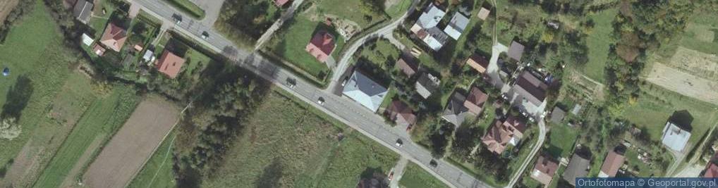 Zdjęcie satelitarne Gminny Ośrodek Kultury Hyżne