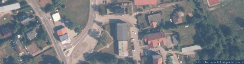 Zdjęcie satelitarne Gminny Ośrodek Kultury i Sportu w Wicku