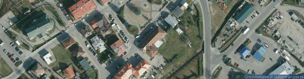 Zdjęcie satelitarne Gminny Ośrodek Kultury i Wypoczynku w Wielopolu Skrzyńskim