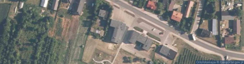 Zdjęcie satelitarne Gminny Ośrodek Kultury w Brójcach