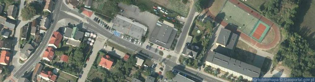 Zdjęcie satelitarne Gminny Ośrodek Kultury w Cekcynie