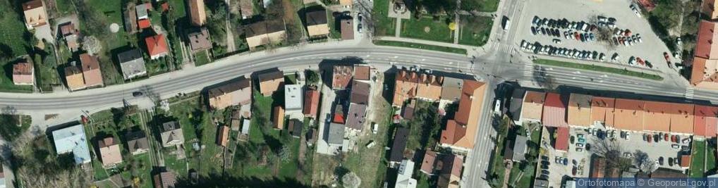 Zdjęcie satelitarne Gminny Ośrodek Kultury w Wojniczu