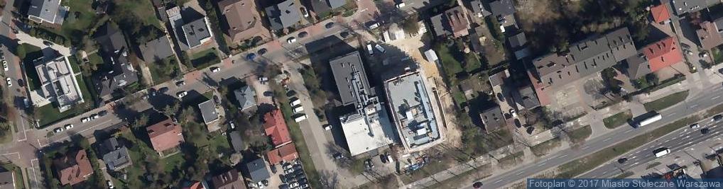 Zdjęcie satelitarne Koncertowe Centrum Edukacji Muzycznej w Warszawie