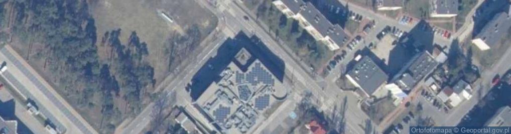 Zdjęcie satelitarne Kozienicki Dom Kultury im Bogusława Klimczuka