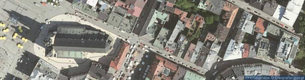 Zdjęcie satelitarne Krakowskie Forum Kultury