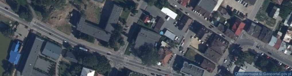 Zdjęcie satelitarne Łosicki Dom Kultury