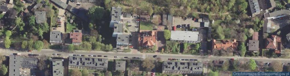 Zdjęcie satelitarne Miejski Dom Kultury Ligota