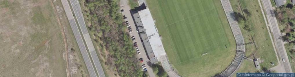 Zdjęcie satelitarne Miejskie Centrum Kultury i Sportu w Jaworznie