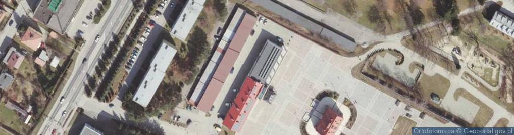 Zdjęcie satelitarne Miejskie Centrum Kultury w Boguchwale