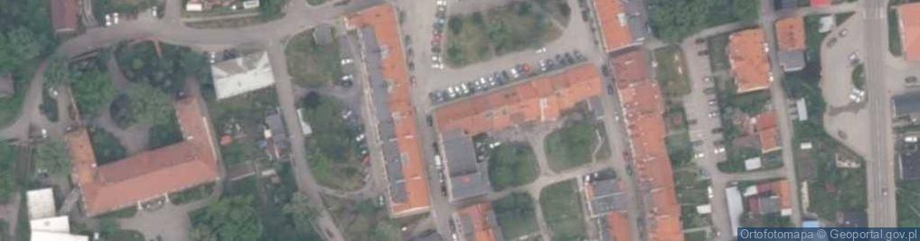 Zdjęcie satelitarne Miejsko - Gminny Dom Kultury