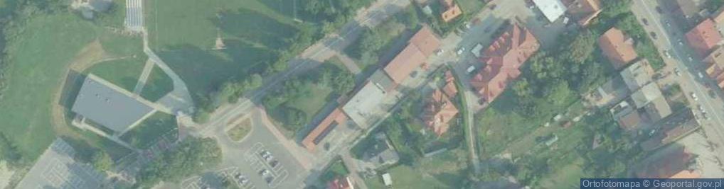 Zdjęcie satelitarne Miejsko - Gminny Ośrodek Kultury