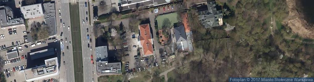 Zdjęcie satelitarne Młodzieżowy Dom Kultury - MDK Mokotów