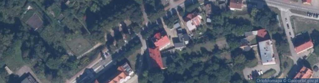 Zdjęcie satelitarne Młodzieżowy Dom Kultury