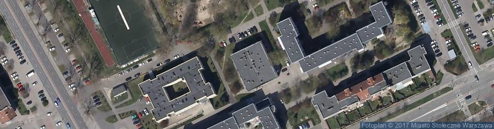 Zdjęcie satelitarne Natoliński Ośrodek Kultury, NOK