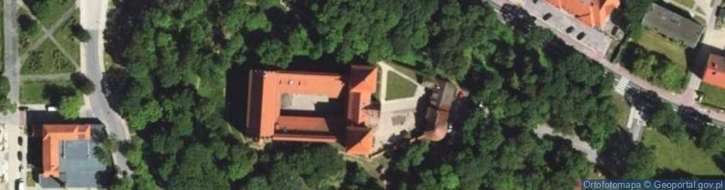 Zdjęcie satelitarne Nidzicki Ośrodek Kultury