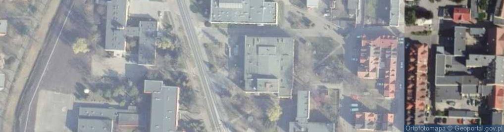 Zdjęcie satelitarne Nowotomyski Ośrodek Kultury