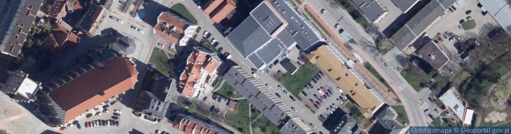 Zdjęcie satelitarne Nyski Dom Kultury