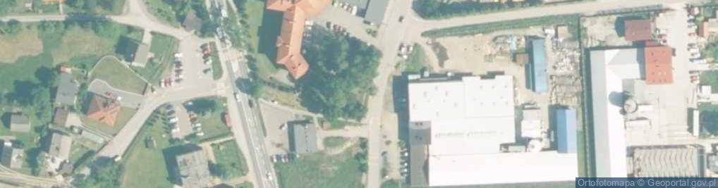 Zdjęcie satelitarne Ośrodek Kultury Gminy Tomice