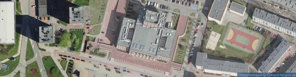 Zdjęcie satelitarne Pałac Kultury Zagłębia