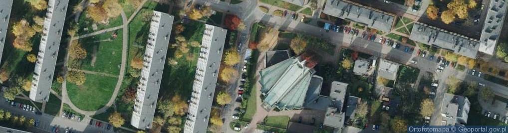 Zdjęcie satelitarne Regionalny Ośrodek Kultury w Częstochowie