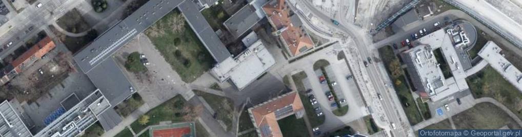 Zdjęcie satelitarne Studenckie Centrum Kultury