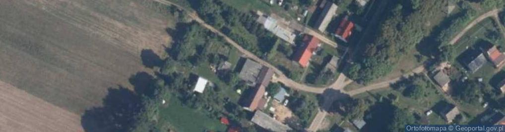 Zdjęcie satelitarne Świetlica wiejska w Będziechowie