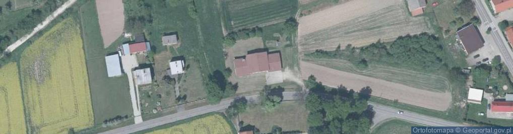 Zdjęcie satelitarne Świetlica wiejska w Maniowie