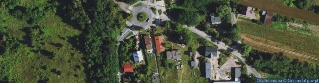 Zdjęcie satelitarne Świetlica wiejska w Pęcicach