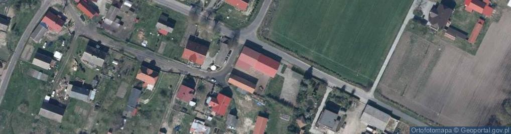 Zdjęcie satelitarne Świetlica wiejska w Skórzynie
