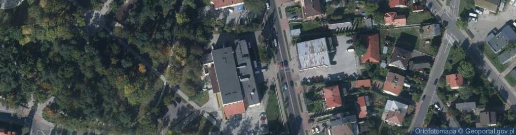 Zdjęcie satelitarne Tomaszowski Dom Kultury