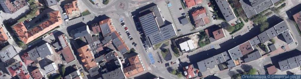 Zdjęcie satelitarne Wodzisławskie Centrum Kultury