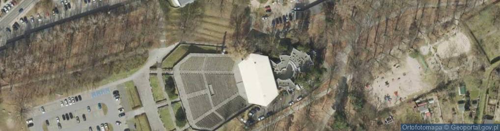 Zdjęcie satelitarne Zielonogórski Ośrodek Kultury