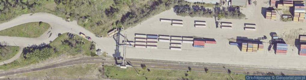 Zdjęcie satelitarne CARGOSPED TERMINAL GLIWICE