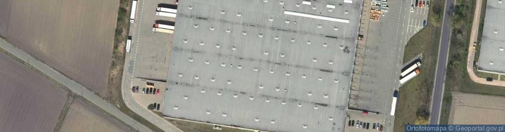 Zdjęcie satelitarne Centrum logistyczne