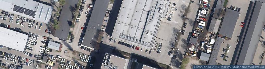 Zdjęcie satelitarne Logicor magazyn Warszawa