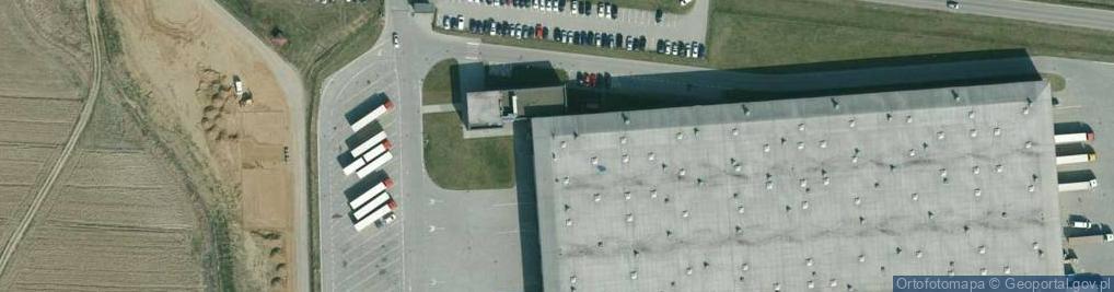 Zdjęcie satelitarne Podkarpacki Park Logistyczny OMEGA Pilzno