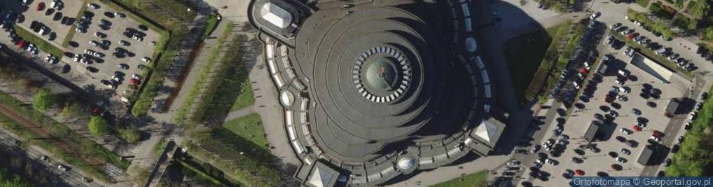 Zdjęcie satelitarne Centrum Poznawcze (Discovery Center)