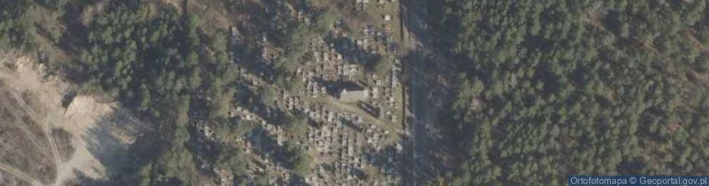 Zdjęcie satelitarne Cerkiew cmentarna ś.ś. Kosmy i Damiana