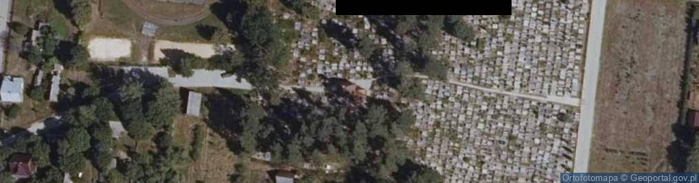 Zdjęcie satelitarne Cerkiew cmentarna św. Cyryla i Metodego