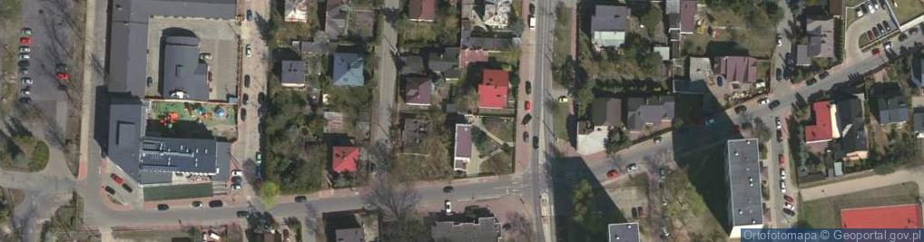 Zdjęcie satelitarne Św. App. Piotra i Pawła