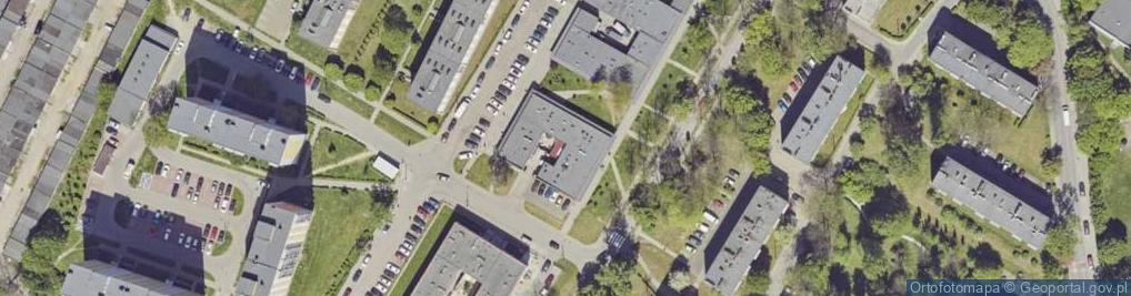 Zdjęcie satelitarne Chorten - Sklep