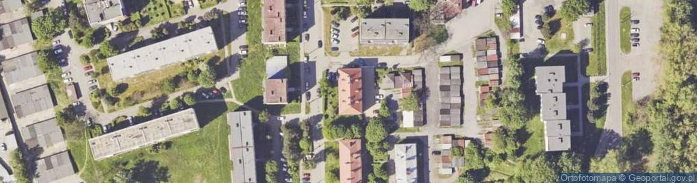 Zdjęcie satelitarne Chorten - Sklep