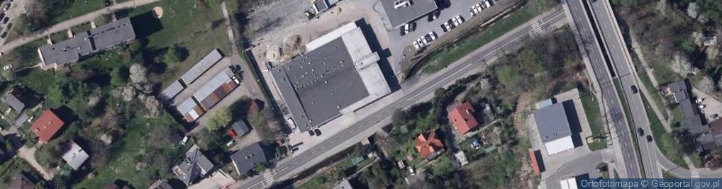 Zdjęcie satelitarne Chrysler - Dealer, Serwis