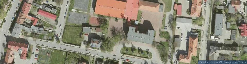 Zdjęcie satelitarne Aleja Gwiazd Siatkówki