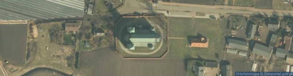 Zdjęcie satelitarne Archikolegiata w Tumie