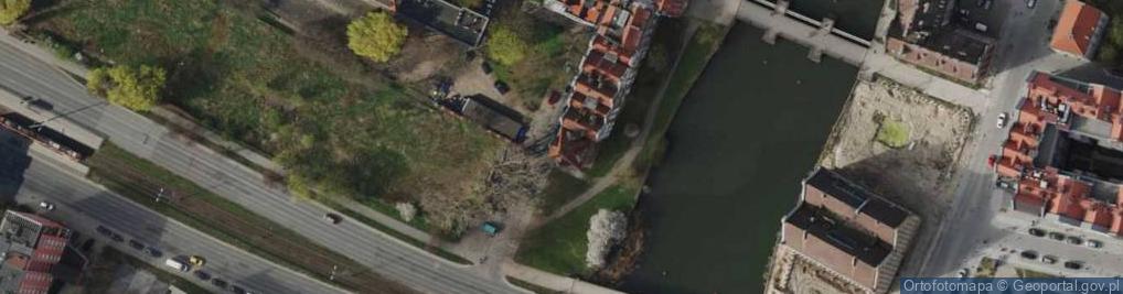 Zdjęcie satelitarne Baszta Bramy Kotwiczników