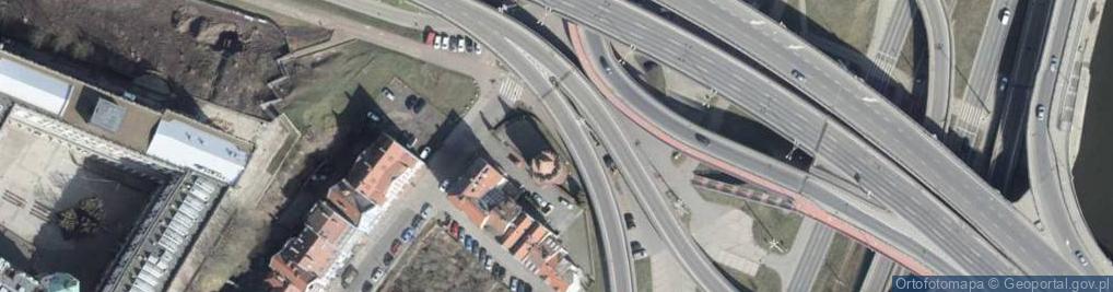 Zdjęcie satelitarne Baszta Panieńska
