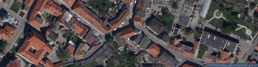 Zdjęcie satelitarne Baszta Strzegomska
