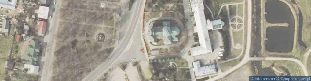 Zdjęcie satelitarne Bazylika